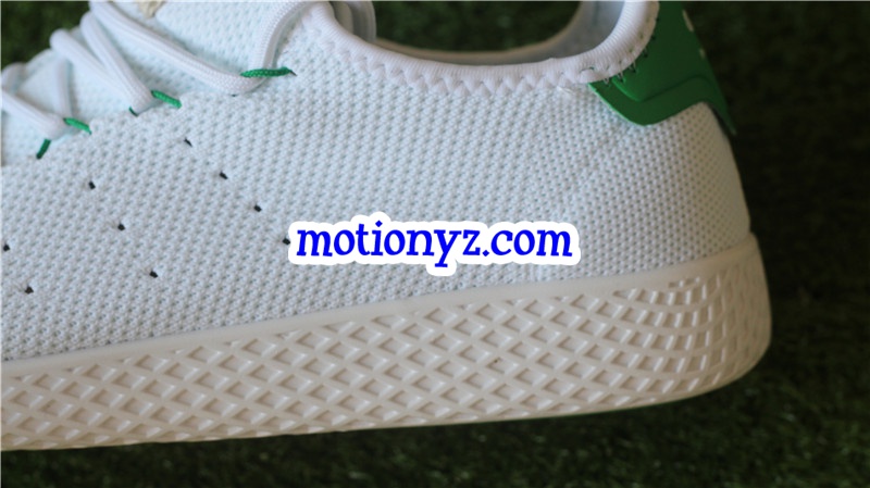 Adidas x Pharrell Williams Tennis Hu White Green BA7828